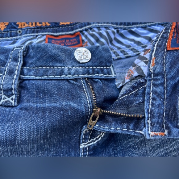 Rock Revival Women’s Blue Sukie Skinny Low Rise Jeans  Streetwear Grunge|Size:28 - Picture 7 of 16